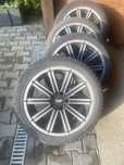 Sprzedam alusy Audi 18 tki wraz z 2letnimi oponami M+S zimówki