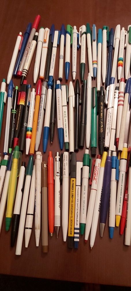 Coleção vintage 193 canetas