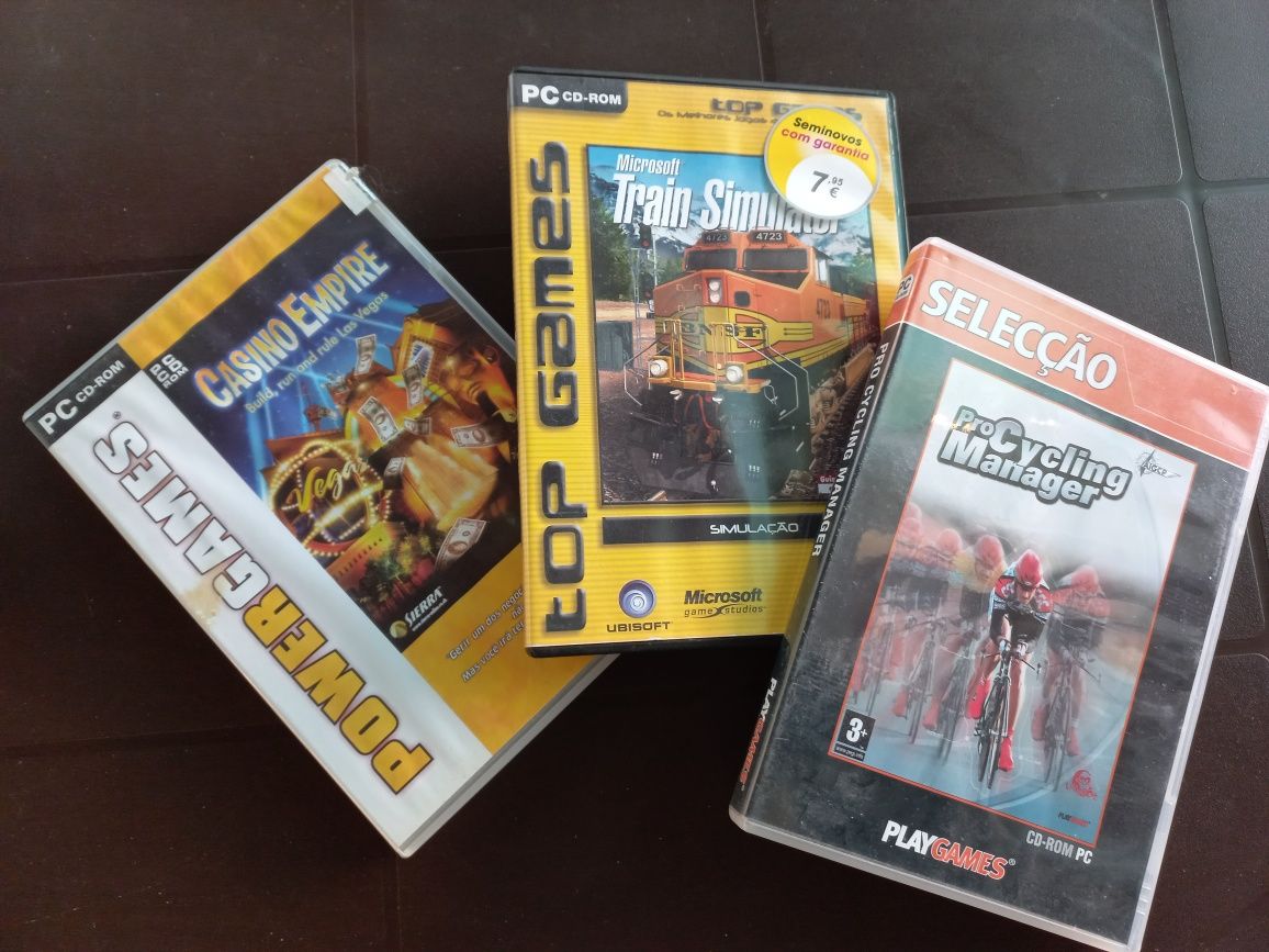 Jogos PC (cycling, train simulator)