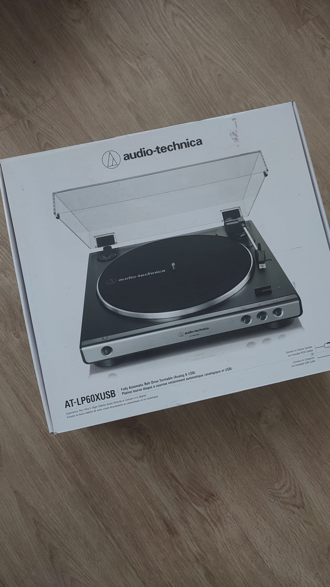 Gira-Discos Audio Technica AT-LP60XUSBGM