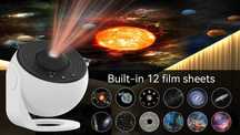 Projetor Starry Sky Night Light, para crianças
