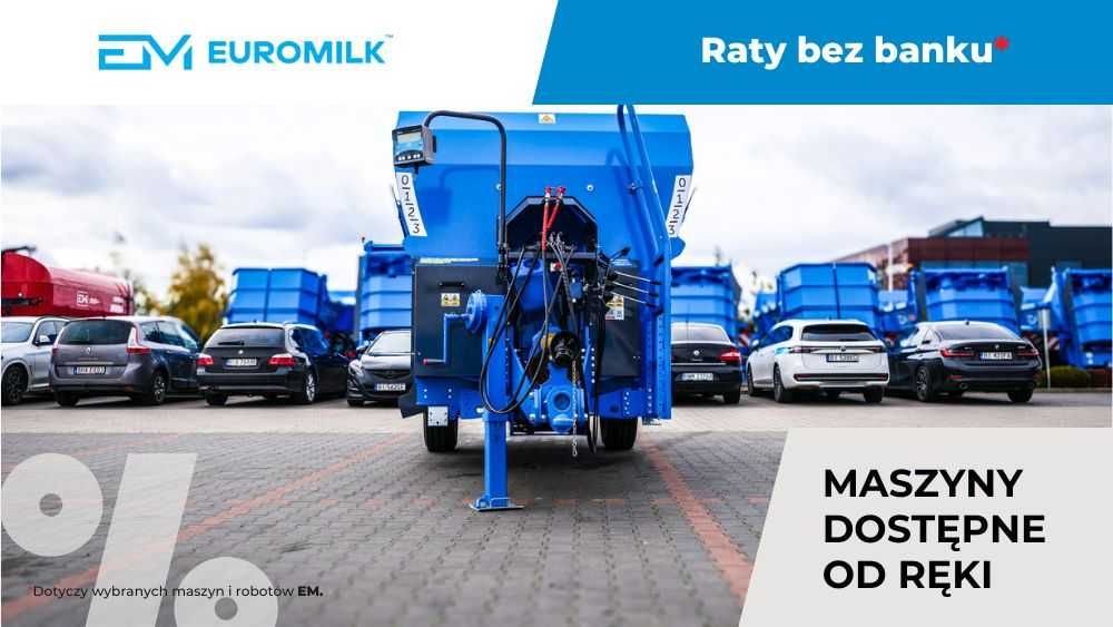 Wóz paszowy poziomy EUROMILK PUMA 11 HD (11m3) OD RĘKI