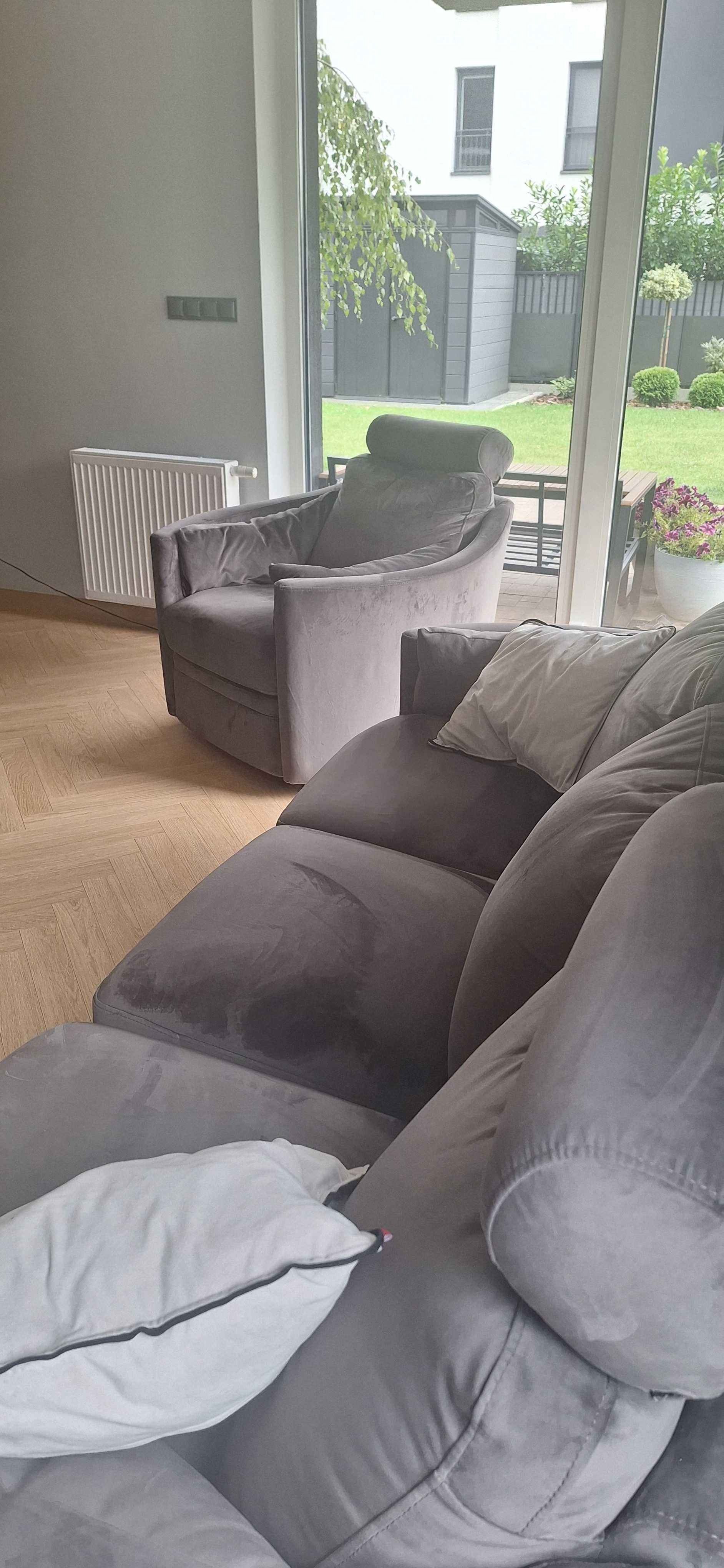 Sprzedam  kanapa i fotel z funkcja relax