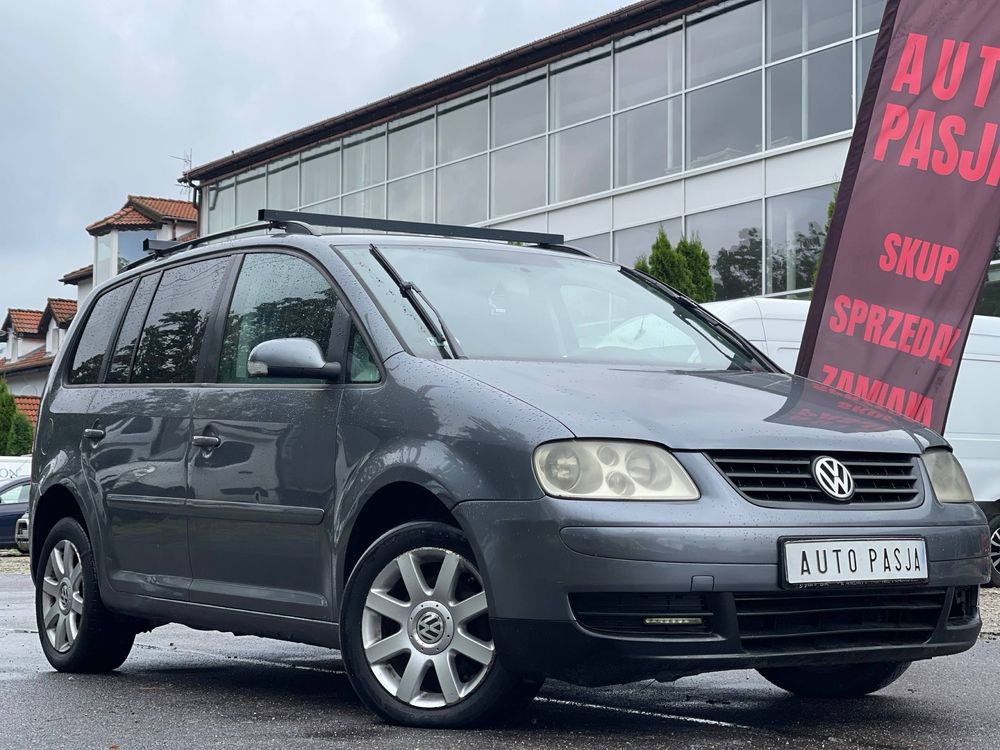 Volkswagen Touran 1.9D**Hak**7 osobowy**Niezawodny**Zamiana**Klima**