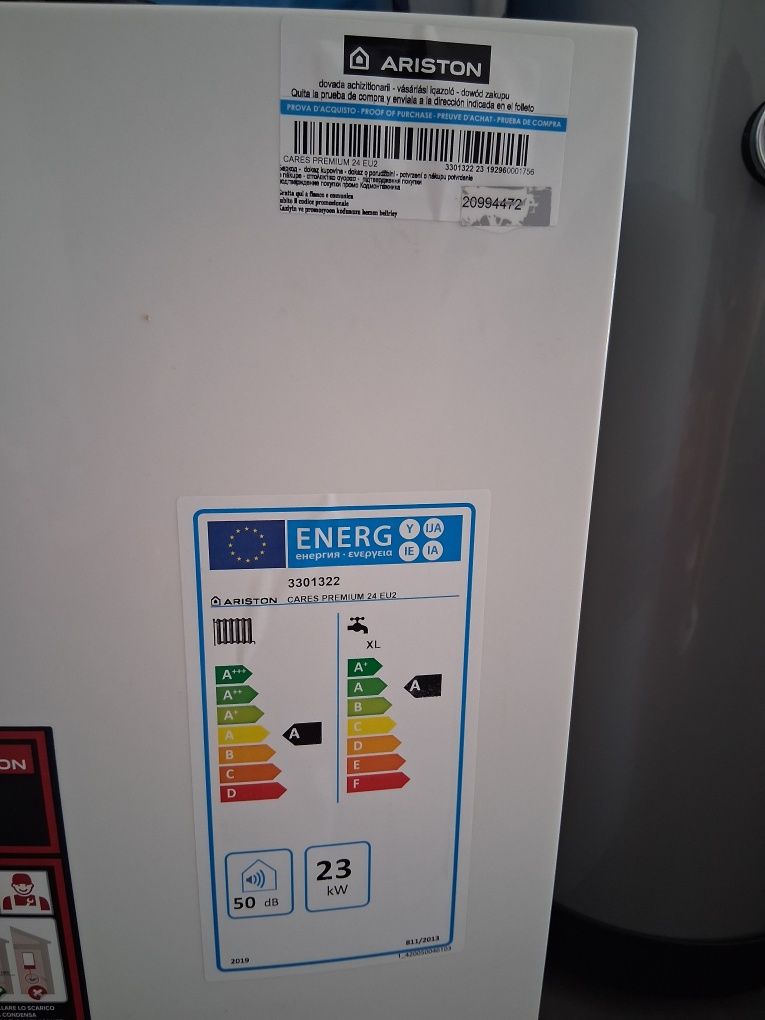 Caldeira Ariston Cares Premium 24 Eu2