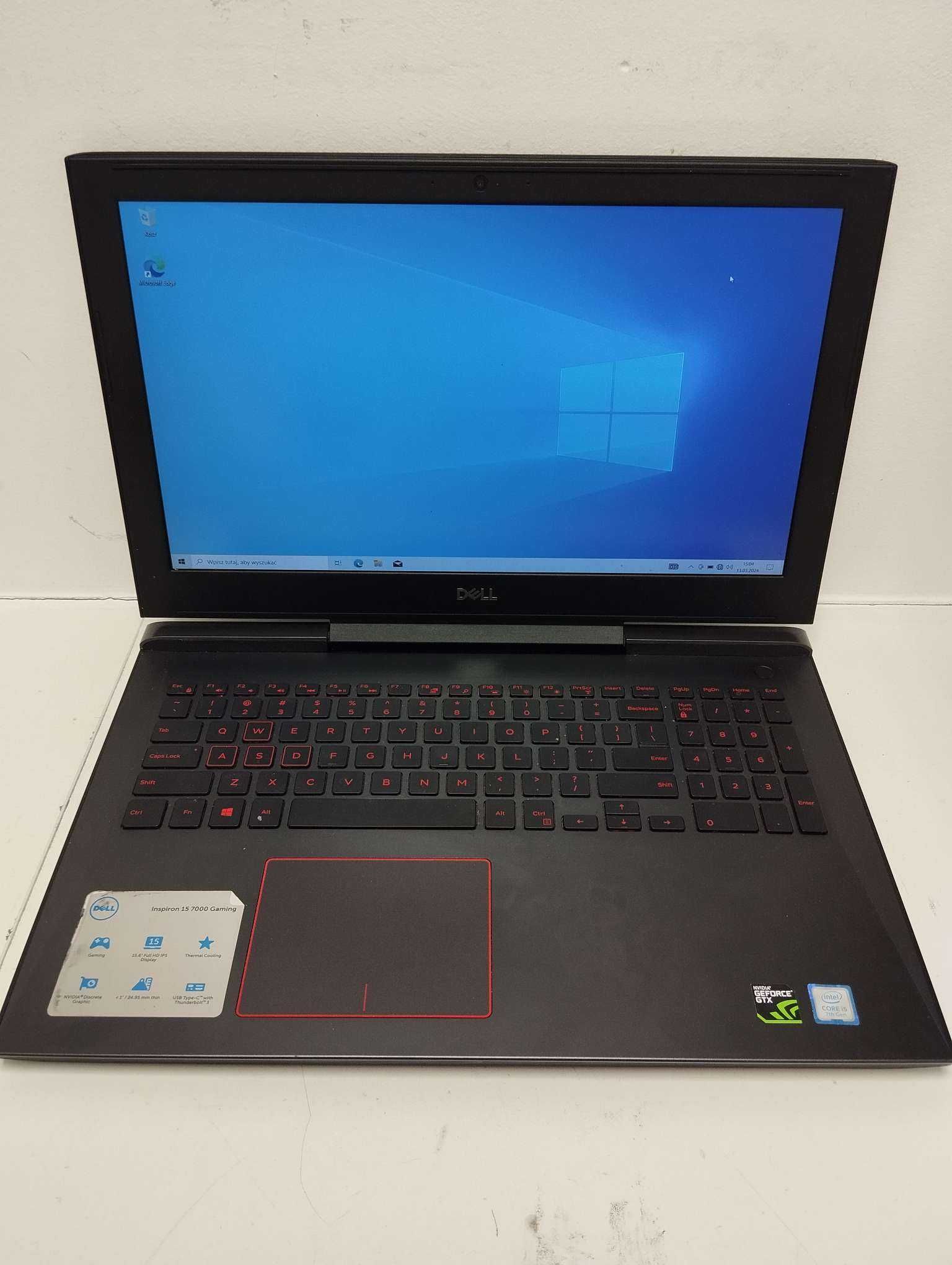 Dell Inspiron 15 7000 Gaming 500GB/8GB WIN10