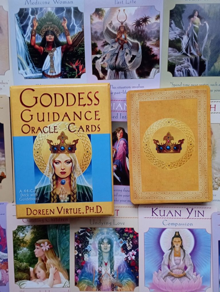 Oryginalne karty anielskie Doreen Virtue Unikat! Oracle Runy Tarot