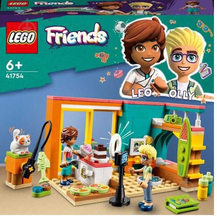 Конструктор LEGO Friends 41754 Комната Лео 203 деталей 6+