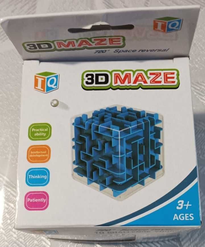 Игрушка шарик в лабиринте 3D Maze