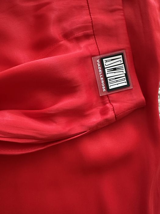 Жіночі штани червоні 100% Віскоза/Женские штаны красные 100% Вискоза