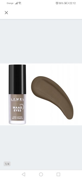 Lamel cień do powiek w płynie 402