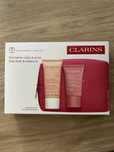 Zestaw Clarins krem na noc, pianka, kosmetyczka, dzien mamy, travel