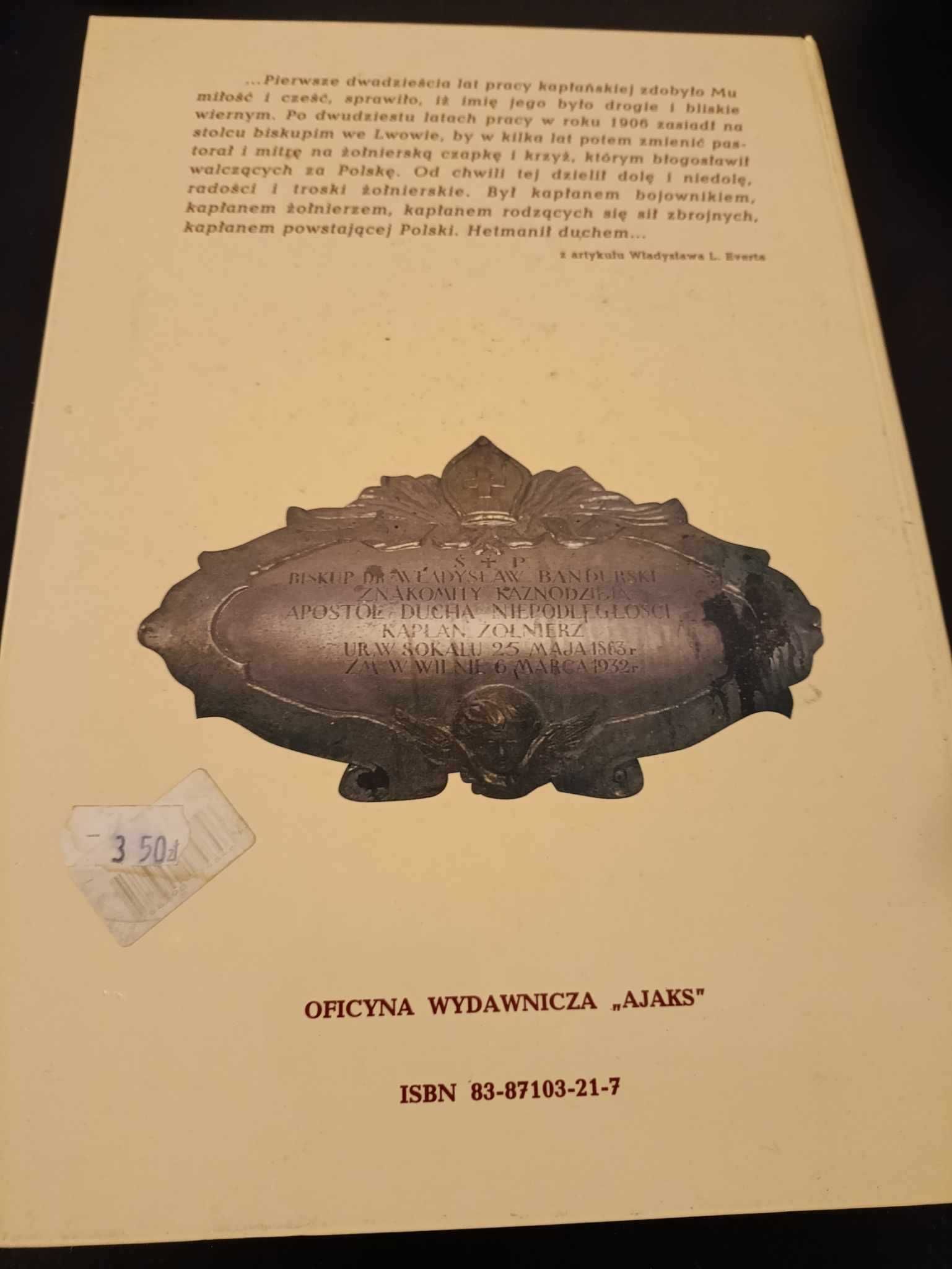 Biskup Władysław Bandurski - Żak Wysocki