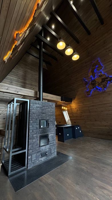 Еко-дім A-FRAME в Бучі - авторський проект з дизайнерським ремонтом!