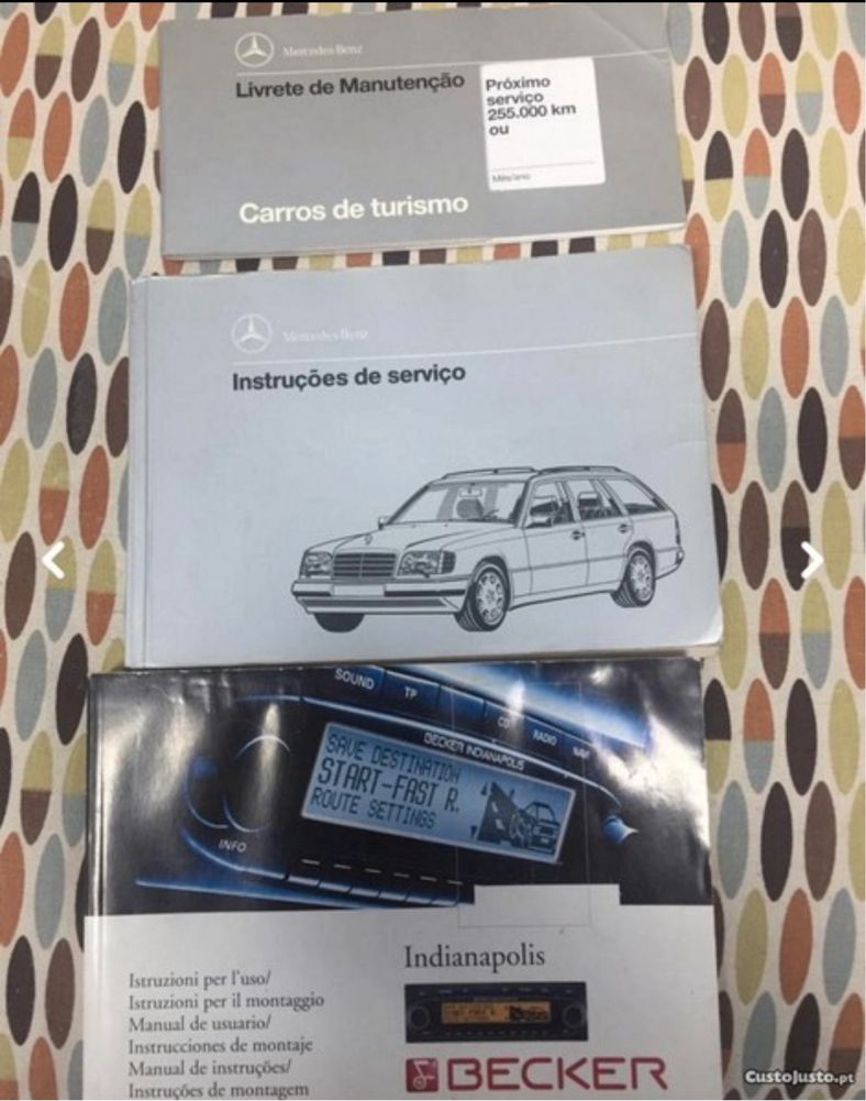 E 300 TD Touring Turbo Diesel  NACIONAL. 27 Extras Origem W124