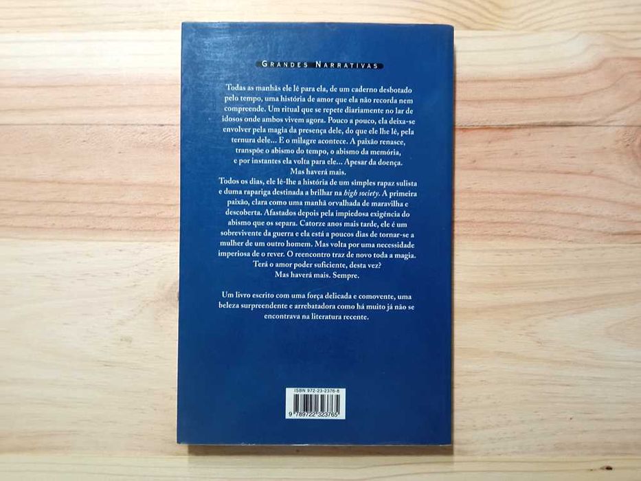 Livro "O Diário Da Nossa Paixão" de Nicholas Sparks
