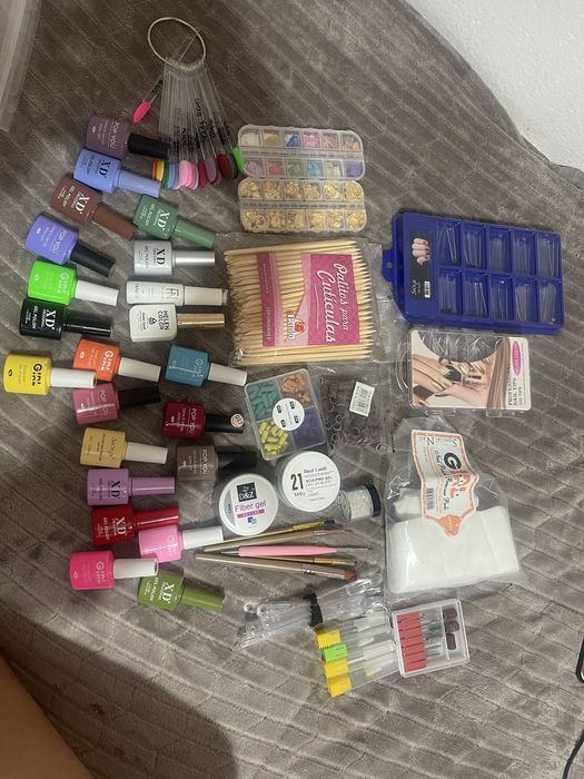 Material de manicure novo unhas de gel