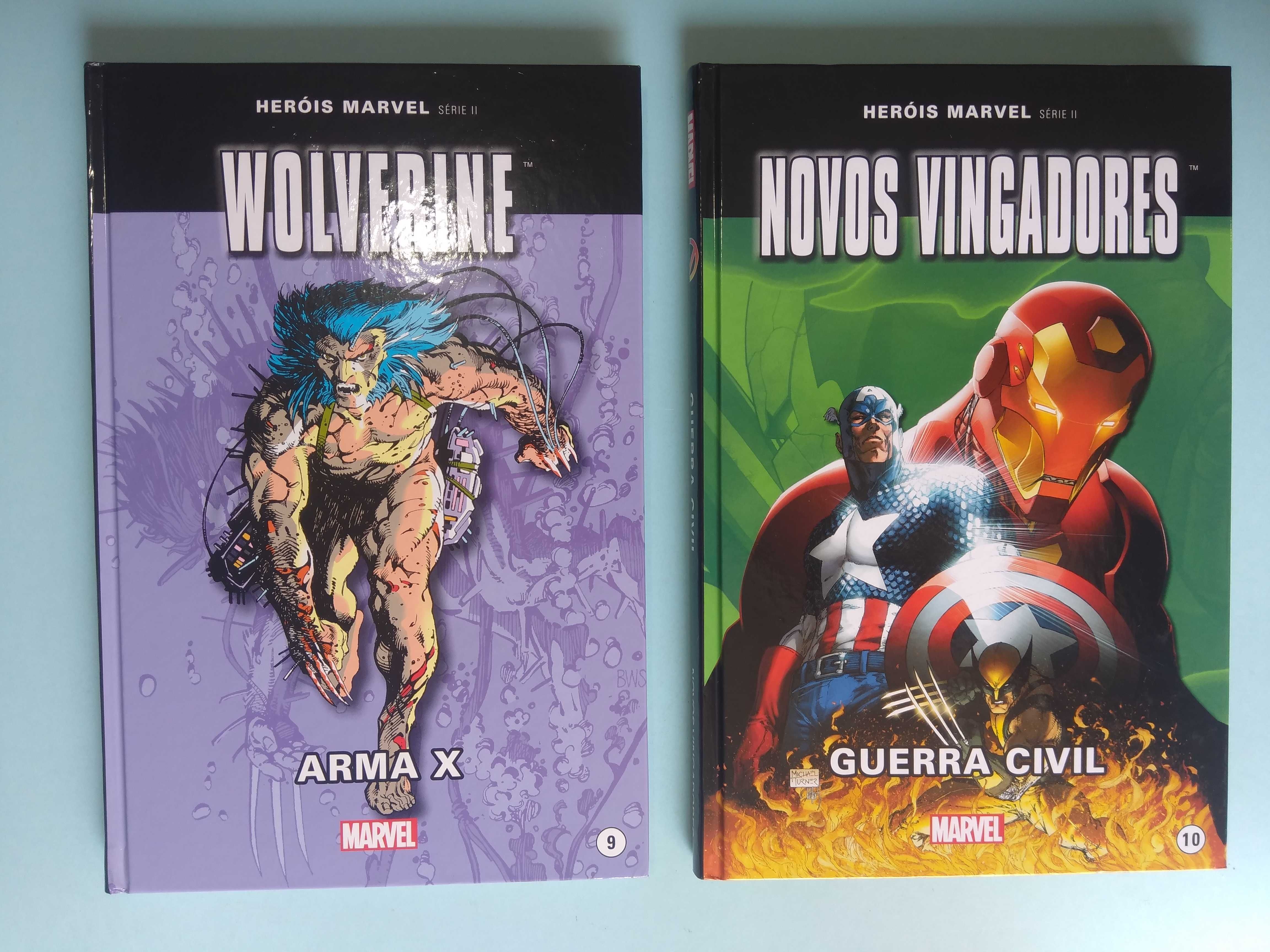 Colecção Heróis Marvel – Série II da Levoir Completa 10 volumes