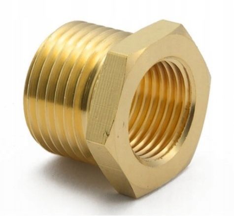 Adapter 1/4" NPT żeński na 1/2" NPT męski czujnik temperatury oleju