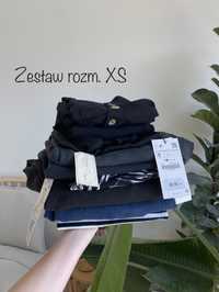 Zestaw na LATO wiosnę 34 XS ciemne kolory spódniczki body top sukienki