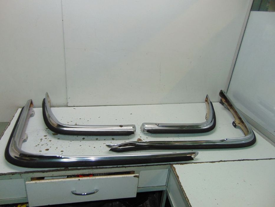Mercedes w116 cantos dos pára-choques
