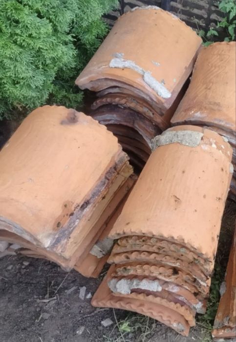 Stare gąsiory dachowe