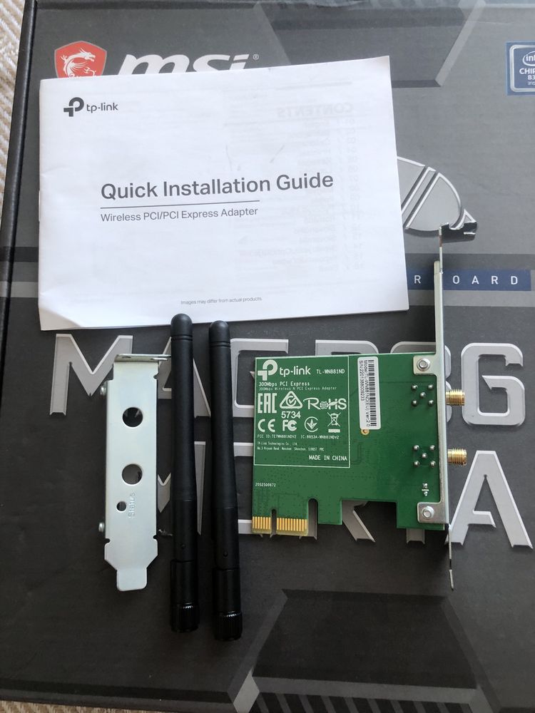 бездротовий мережевий адаптер TP-Link TL-WN881ND