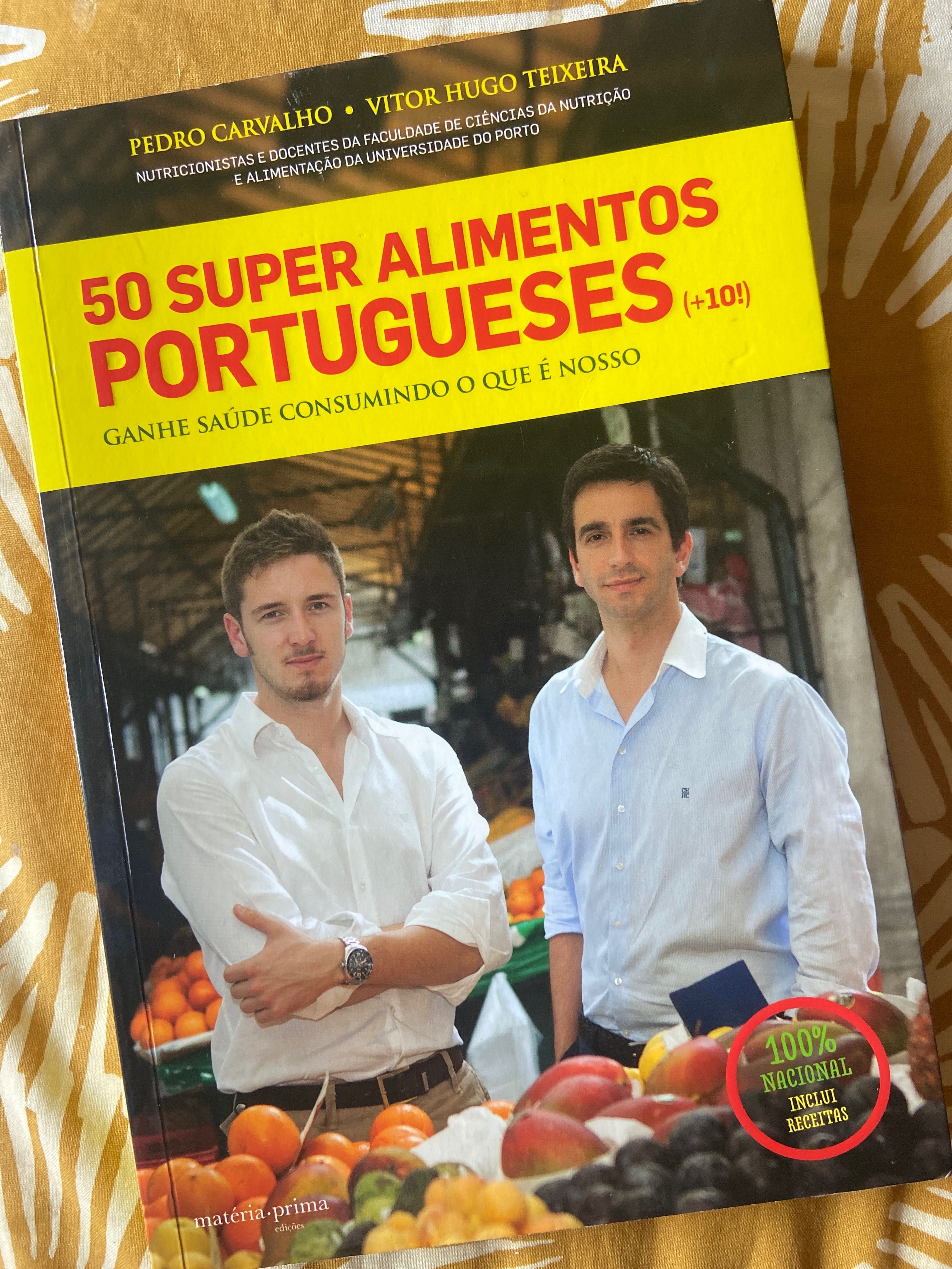 Livro “50 Super Alimentos Portugueses” - Pedro Carvalho