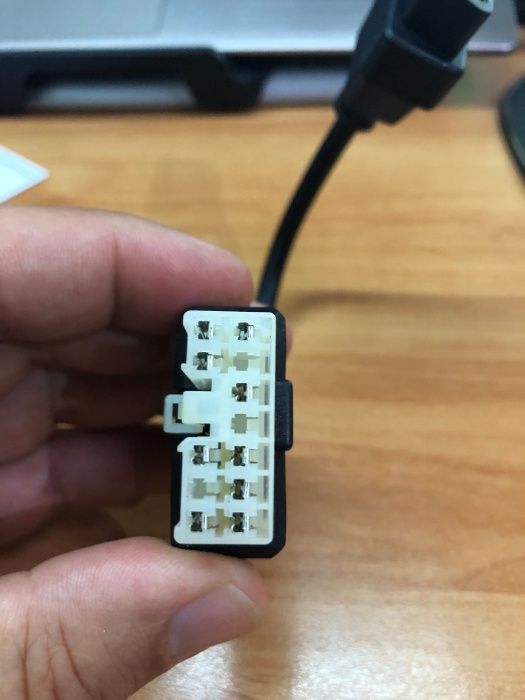 Cabo adaptador Mitsubishi OBD2 novo