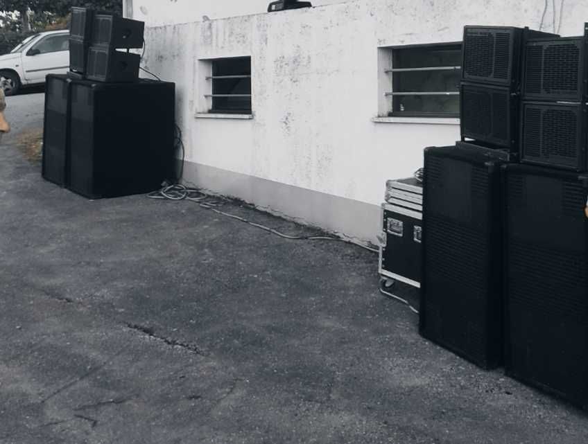 PA Line array Den Áudio