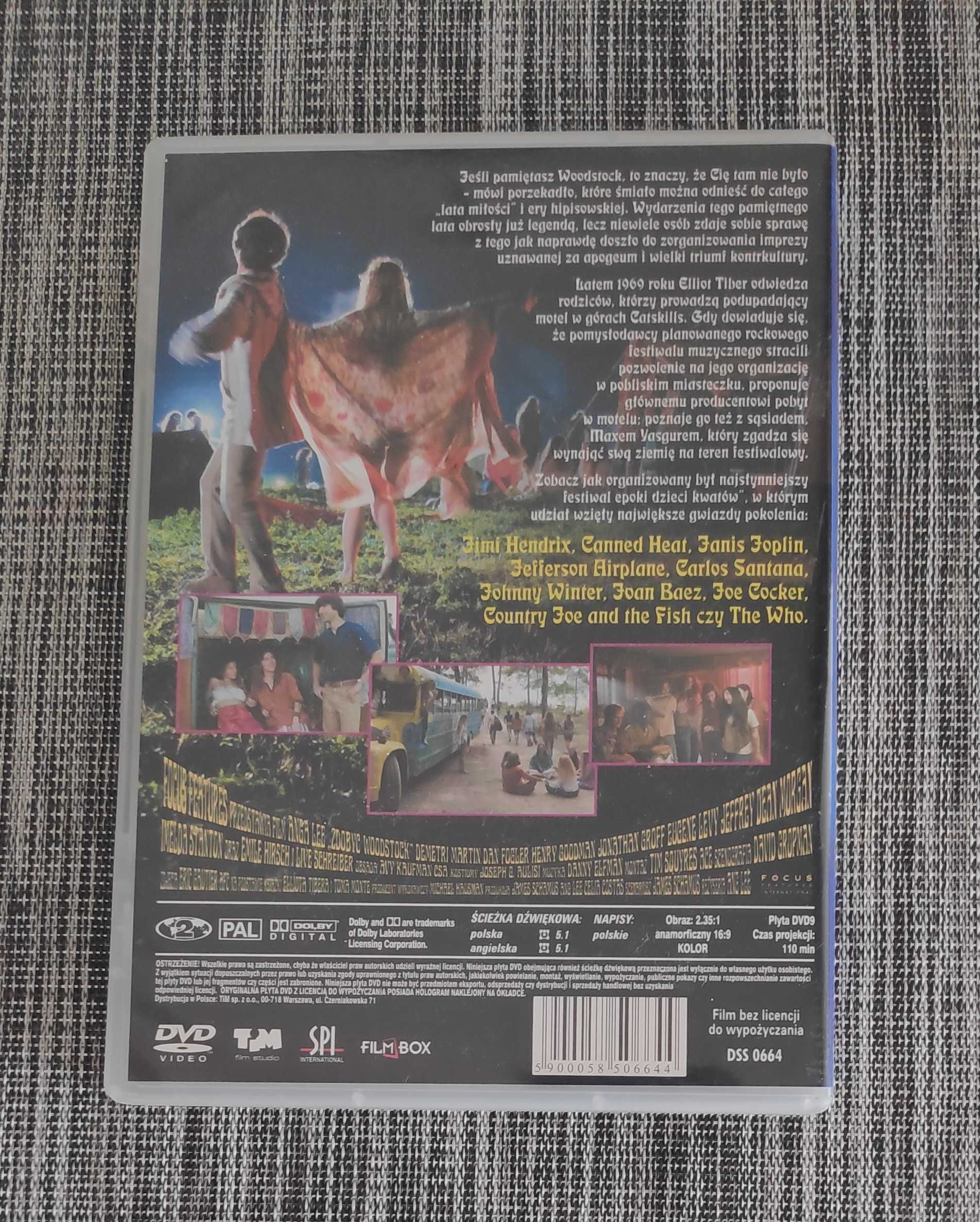 Zdobyć Woodstock Film na DVD