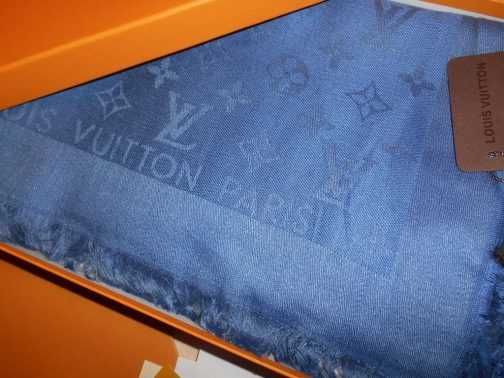 Louis Vuitton Chusta Szalik, Szal apaszka damski kasmirowa 011227