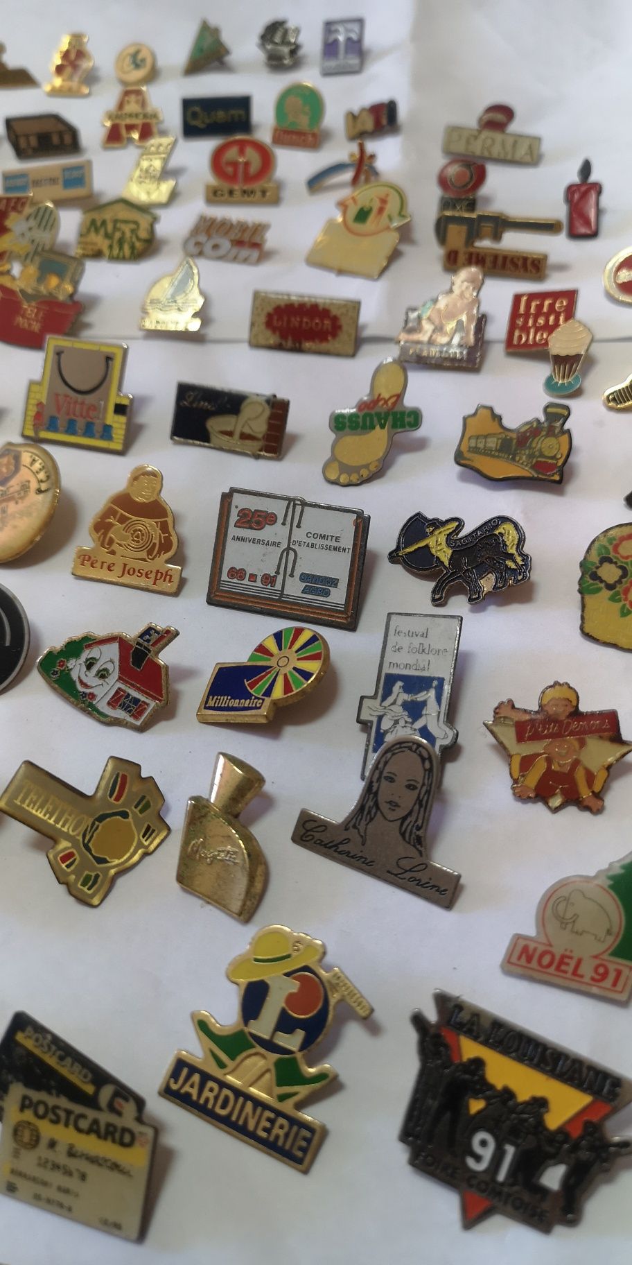 lote 170 pins colecao