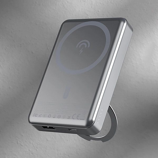 Powerbank Dudao K28/10000mAh PD 22.5W z MagSafe z metalową obudową i p