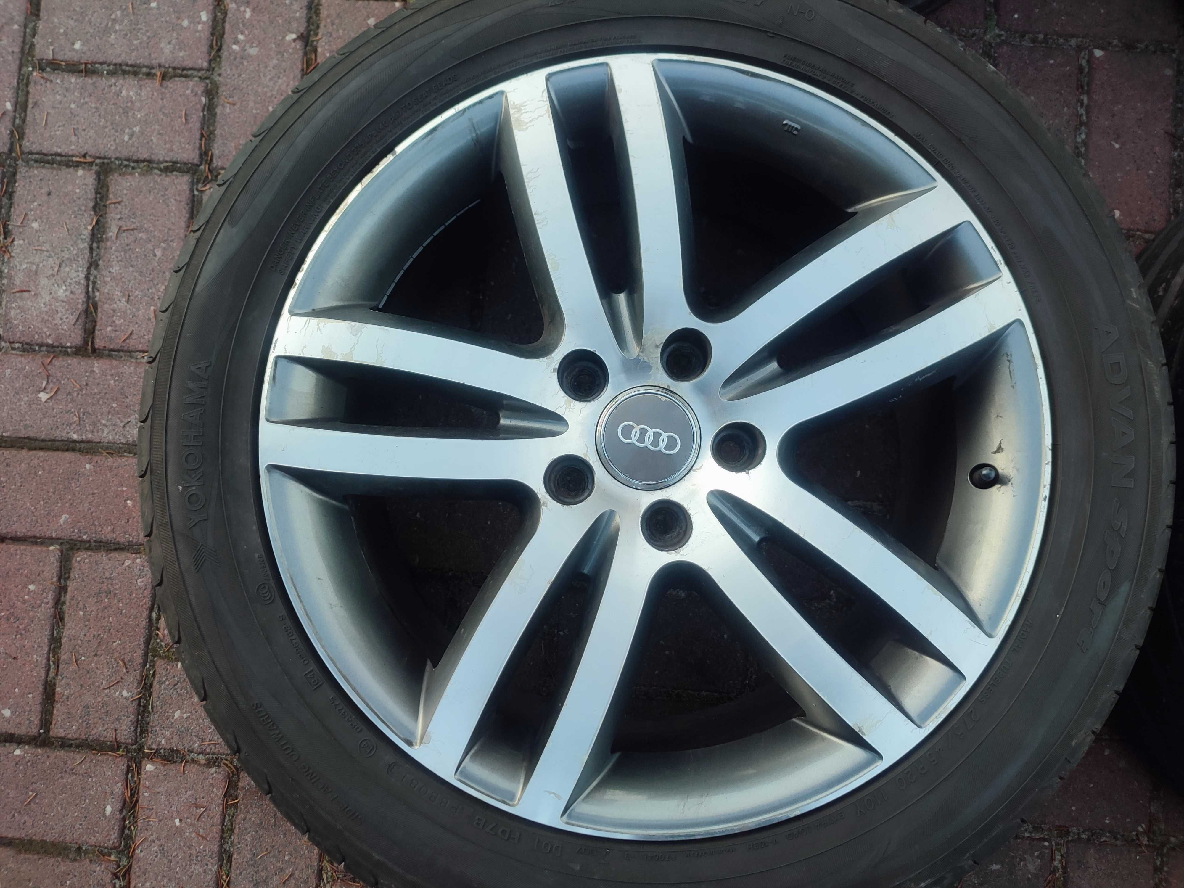 Felgi 20 Cali 5x130 Opony 275/45R20 Audi Q7 VW Touareg Porsche Cayenne