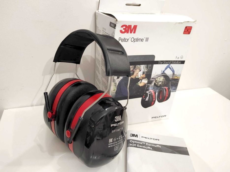 Nauszniki 3M Optime III, nowe, nieużywane
