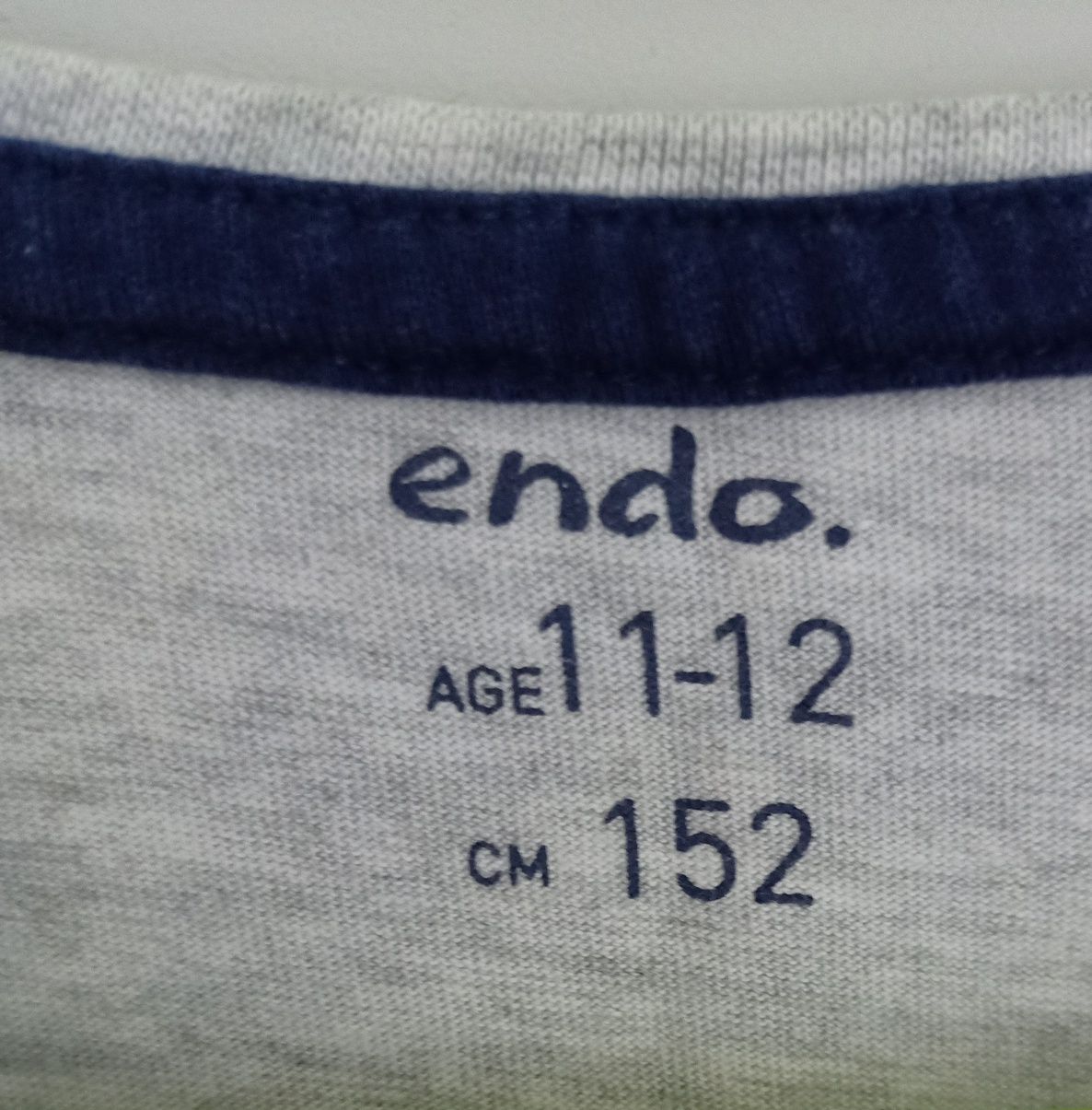Dwuczęściowa piżama dziewczęca endo i next rozmiar 152