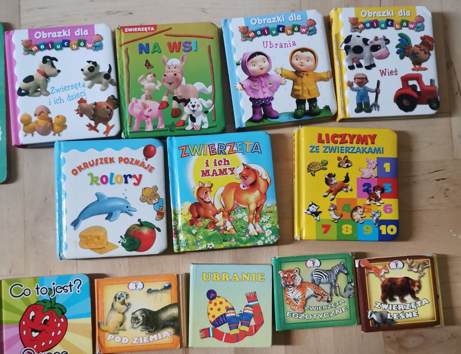 Obrazki dla malucha zwierzęta ubrania bajki obrazkowe logopedyczne