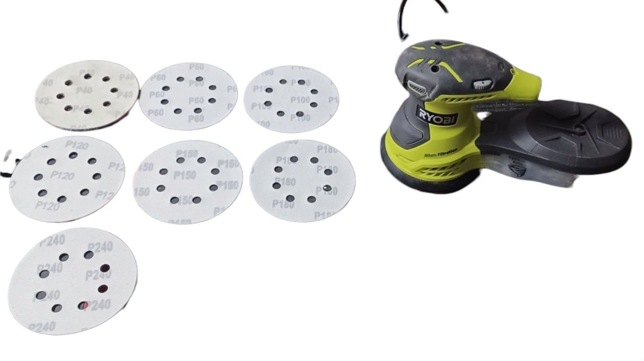 Szlifierka mimośrodowa RYOBI Micro Filtration