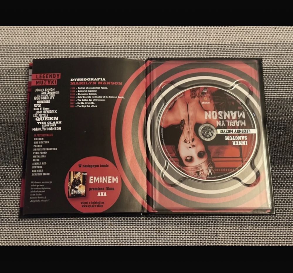 Filmowa biografia DVD Inner Sanctum Marilyn Manson