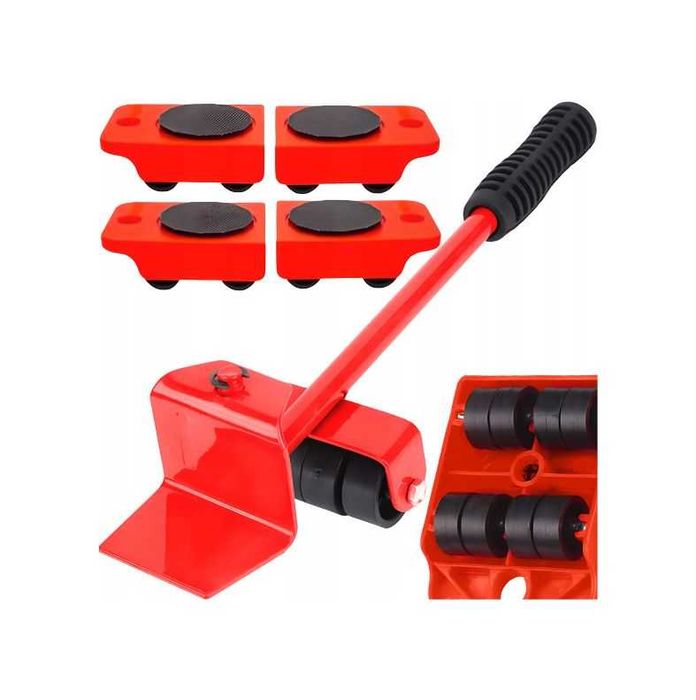 Zestaw Rolki Transportu Przesuwania Mebli Transportu Podnoszenia 150kg