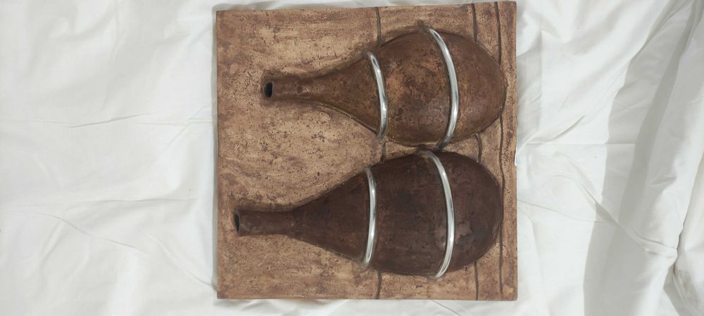 Quadro decorativo jarras