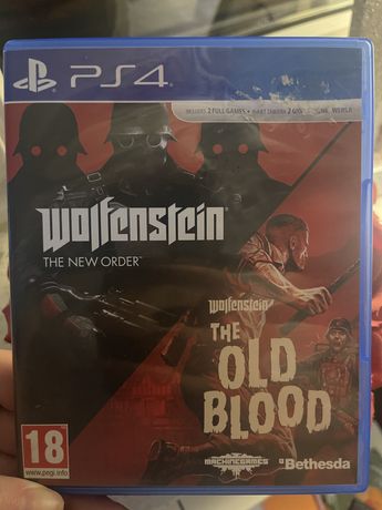 Gdy Wolfenstein The New Order + The Old Blood PS4 PlayStation4
