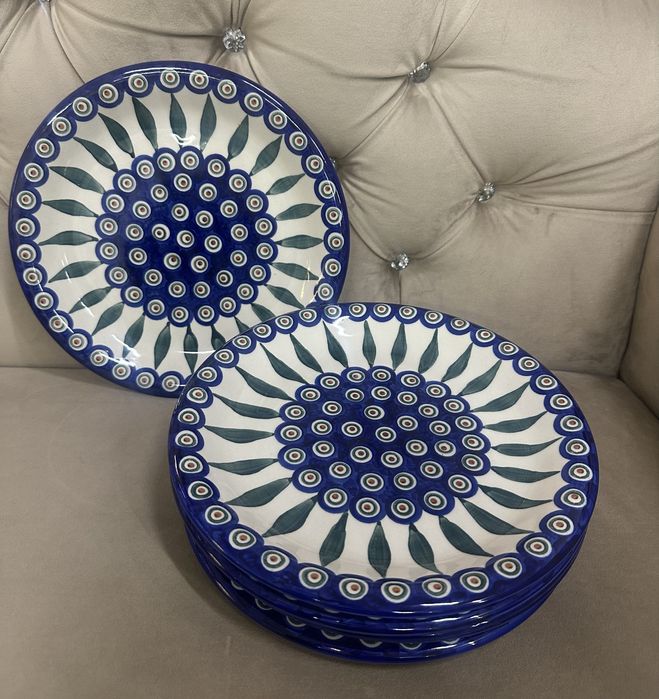 Zestaw 6 szt talerzy 26 cm Ceramika Bolesławiec