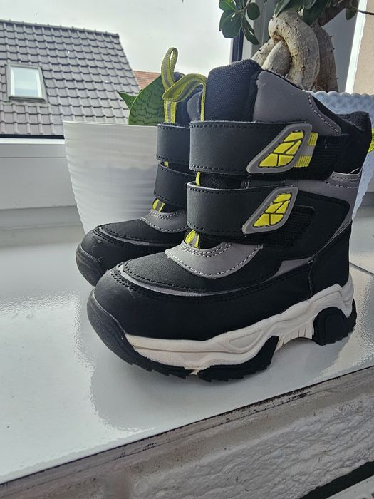 Kozaki śniegowce buty zimowe ocieplane 25