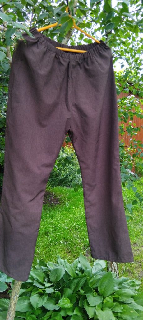 Spodnie damskie brązowe L/XL