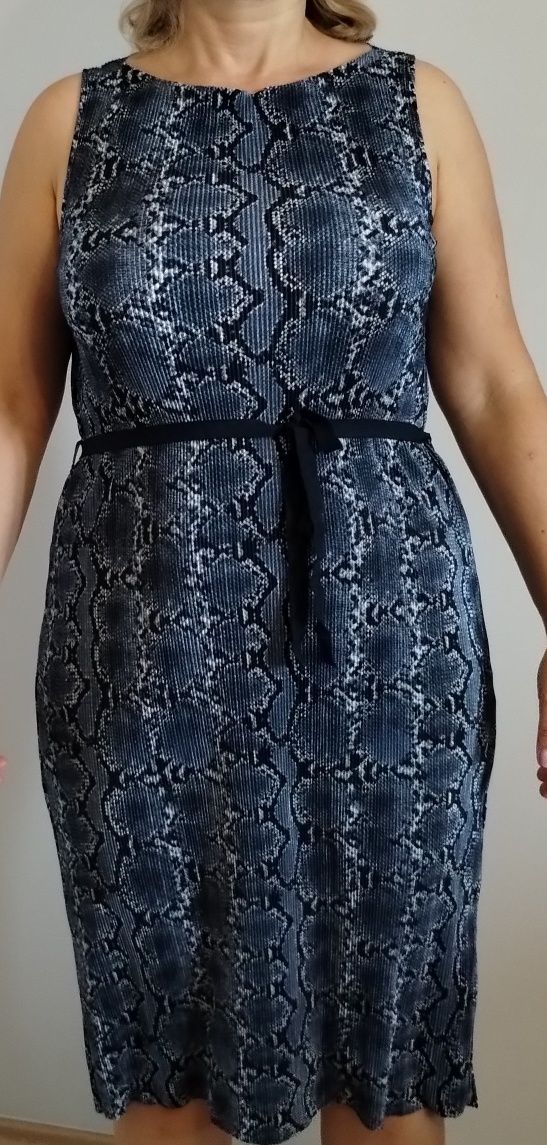 Sukienka H&M, zwierzęce printy