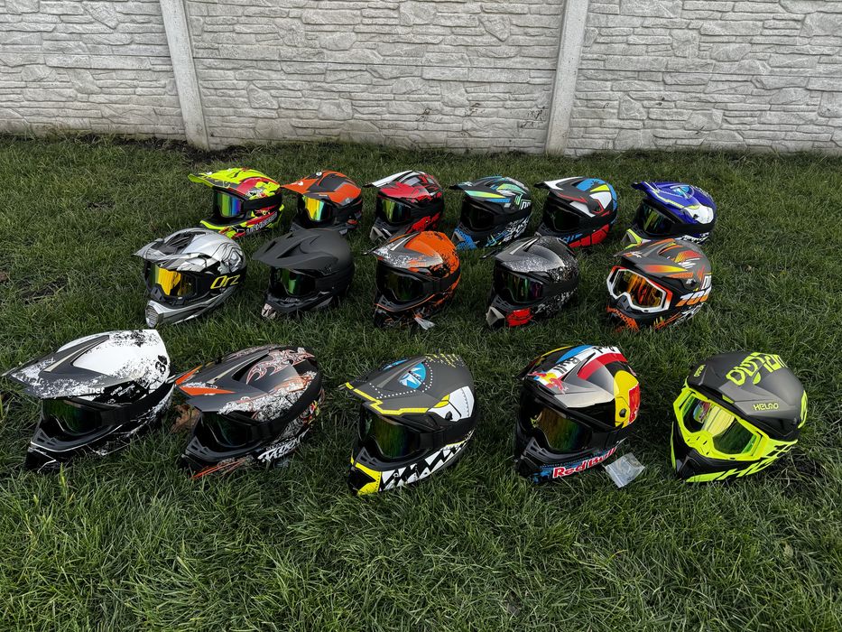 Мото шлем эндуро кроссовый