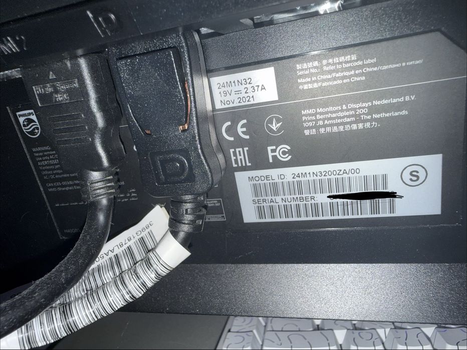 Vendo monitor gaming PHLIPS 165hz 1ms