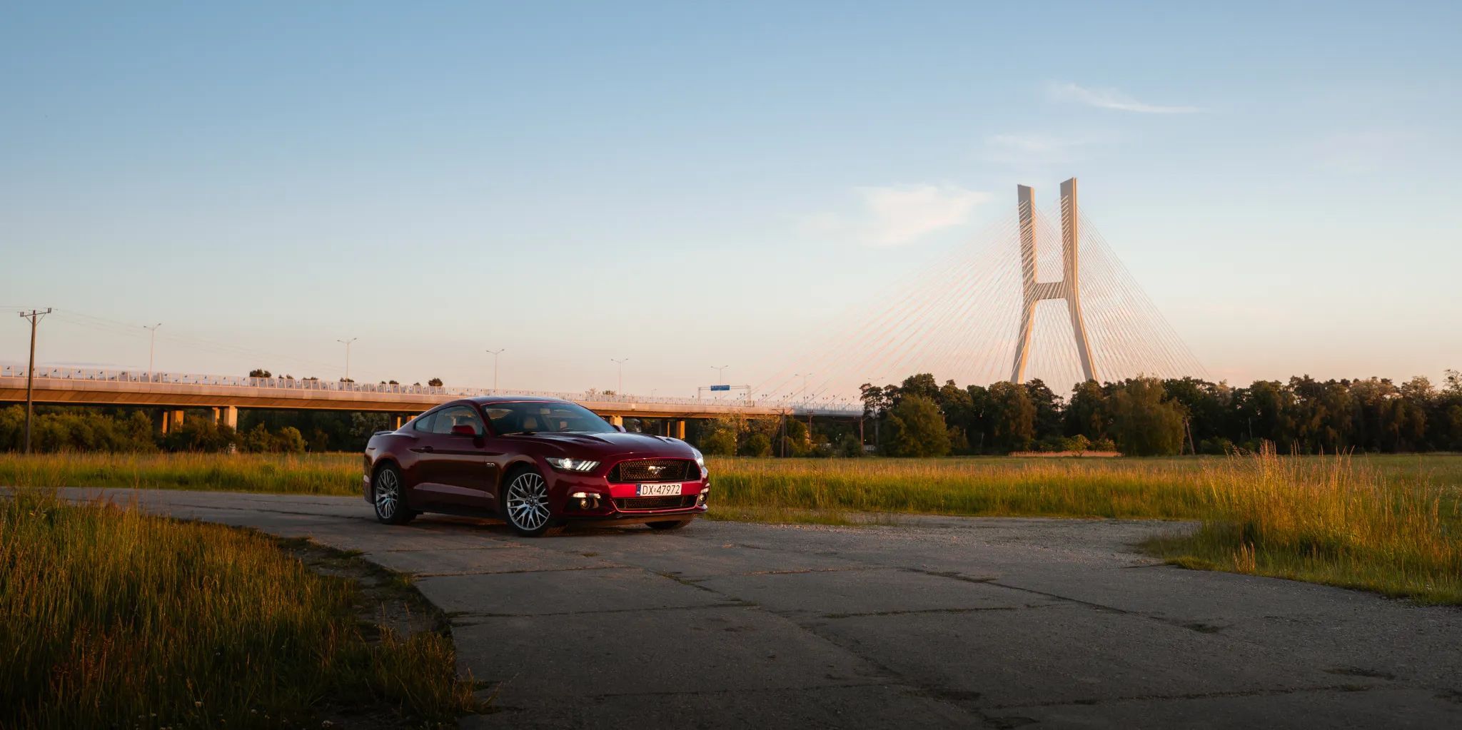 Ford Mustang Wersja Premium • Wentylowane fotele • Automat • Full opcja • Stan bdb
